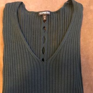 Express V neck sweater